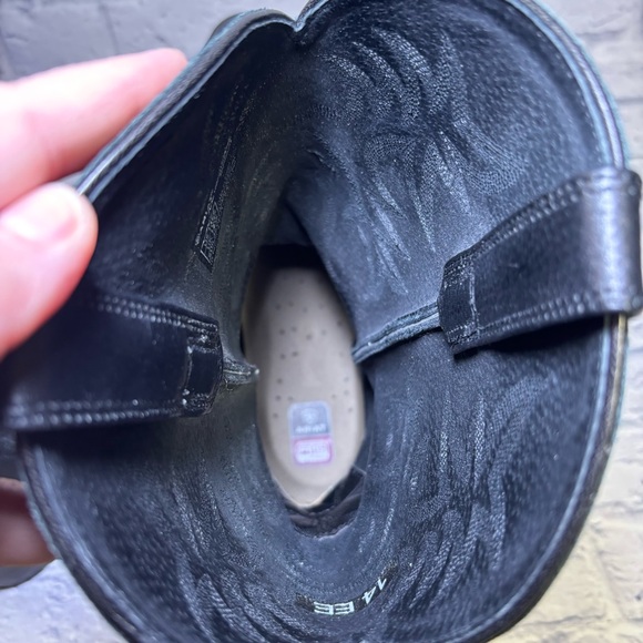 ARIAT Heritage Western Cowboy Boot 10002218 Black Leather R Toe Men's size 14 EE - Picture 15 of 16